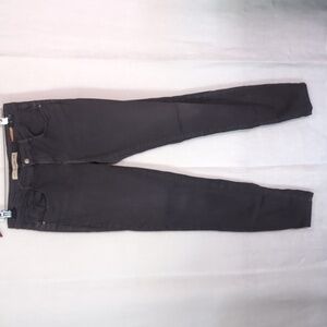 Zara Trafaluc Grey Wash Skinny Jean Midrise Size 6